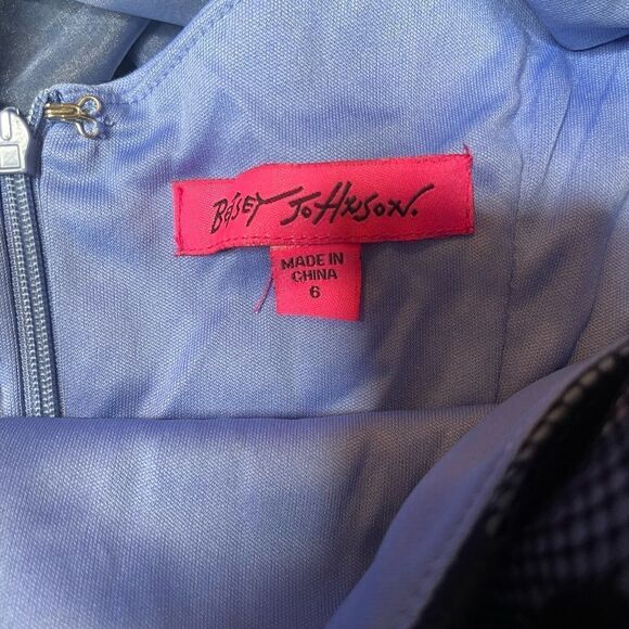 Betsey Johnson Polka Dot Pop Over Dress - Picture 13 of 14